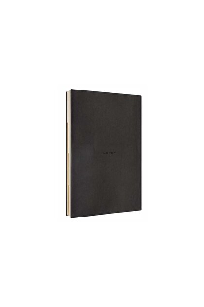 Aina Black, A5, Undated Agenda and Planner, Premium Thermo Leather Soft Cover, 368 Pages