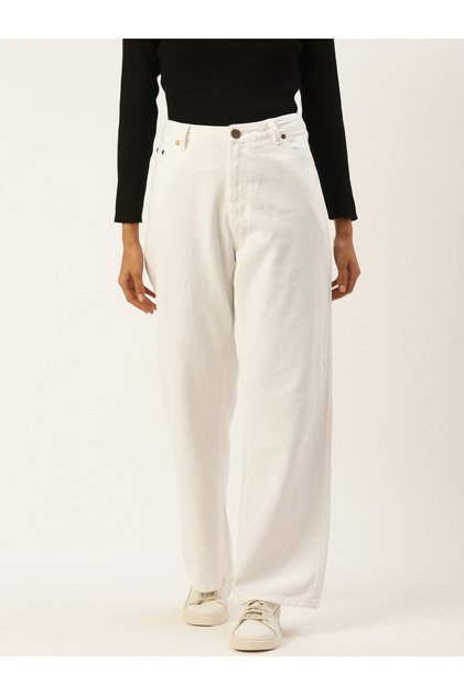 Women High Rise Straight Fit Jeans