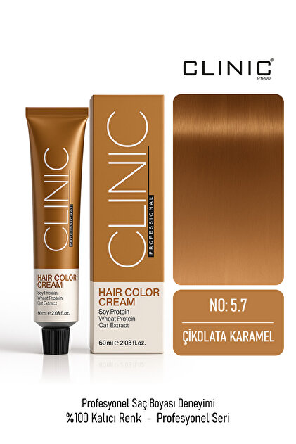 CLINIC PYROO No: 6.07 Saç Boyası – Hair Color Cream 60 ml