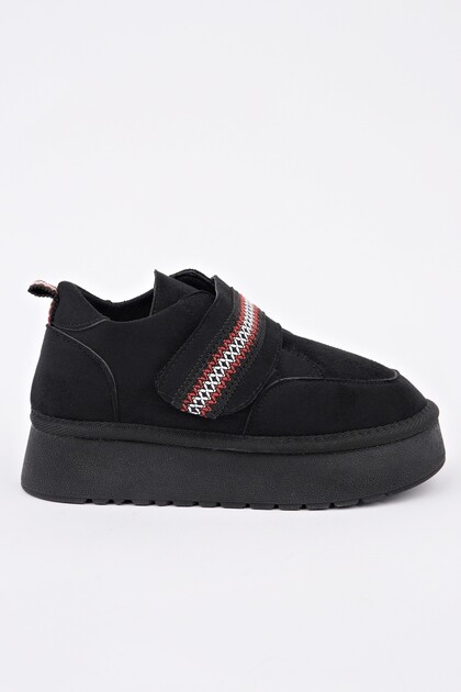 Daphne Thick Sole Velcro Children's Winter Mini Boots