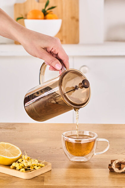 Karaca Alina French Press 600 ml Amber - Fiyatı, Yorumları