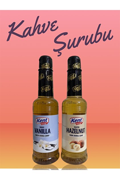 Kent Boringer Vanilya - Fındık Aromalı Kahve Şurubu 2 x 355ml