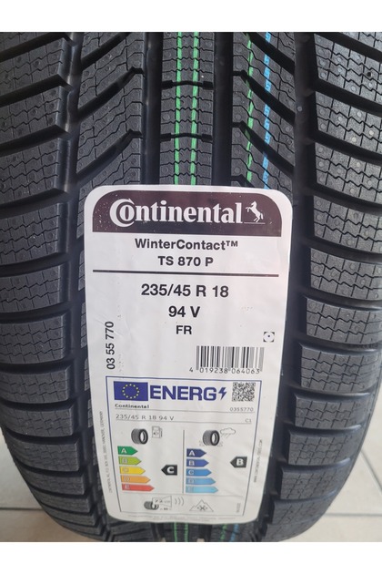 235/45R18 Winter Contact TS870P 94V Set Olarak (4 ADET) 2025 Üretim*