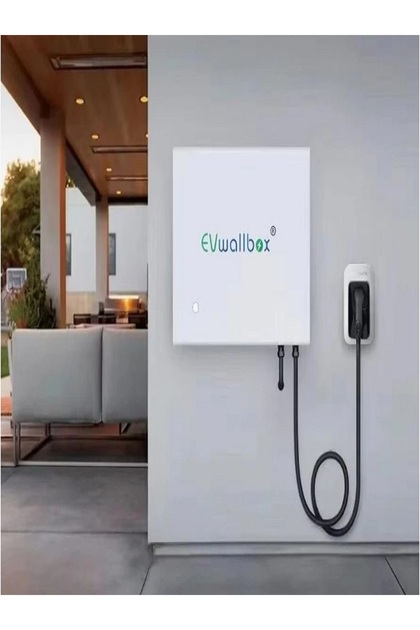 EVwallbox 30 KW DC Duvar Tipi Şarj Cihazı(3 MT DC ŞARJ KABLOSU İLE