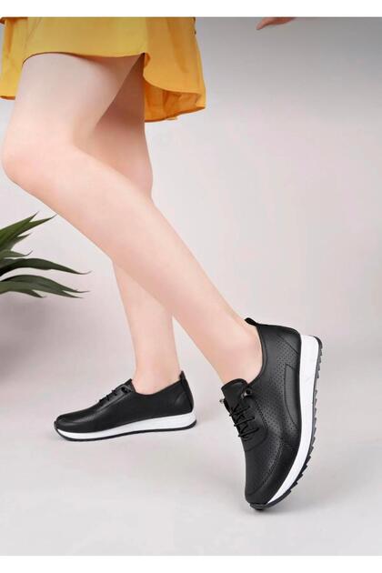 Orthopedic Sole Daily Soft Women's Faux Leather Shoes Cream Sneakers