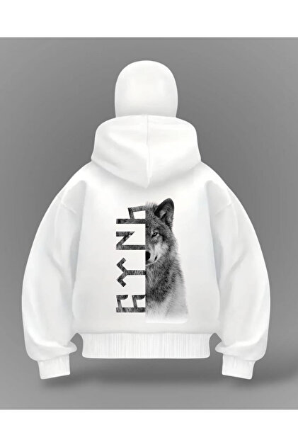 Gofeel Türk Wolf Detail Full Mask Oversize Hırka - Fiyatı, Yorumları