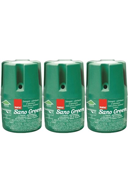 Σετ 3 x Odorizant Wc Bazin 150G Green