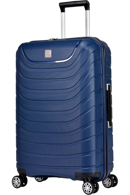 Suitcase Hard Shell Luggage Lightweight Polypropylene Quiet Double Wheels TSA Lock B0011 (Ch