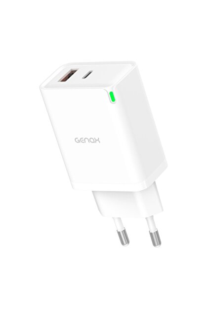 GENAX iPhone 17 / 17 Pro / 17 Pro Max uyumlu USB PD 45W Şarj