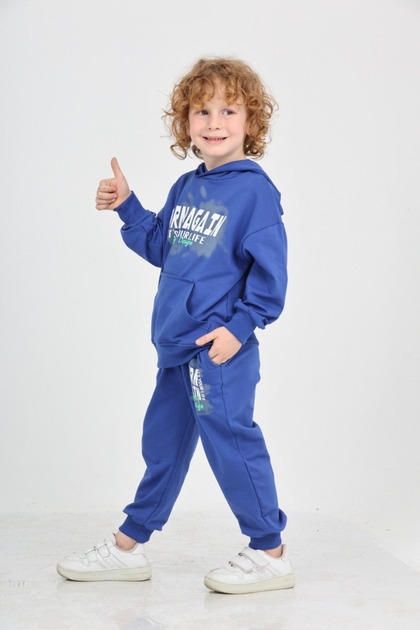 Boy's Born Again Printed Tracksuit Set