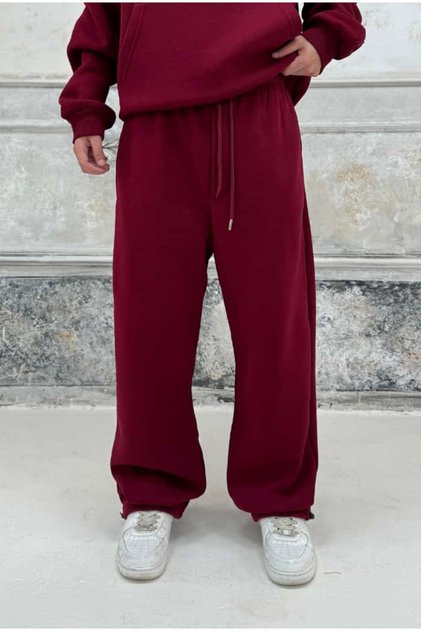Kışlık-Basic Premium Ayarlanabilir Paça Baggy Eşofman