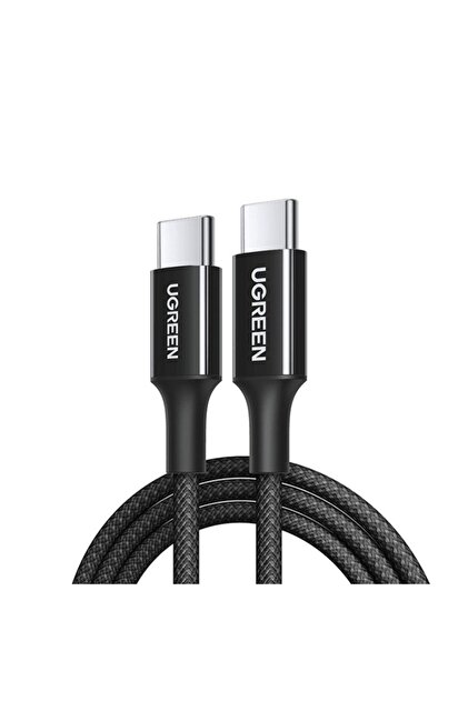 Cablu incarcare Type-C 100 W, 5 A, 1 m Ugreen, negru, 65249