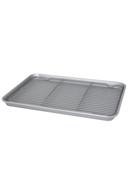 Tava patiserie cu gratar 44,5x32xh3cm strat antiaderent