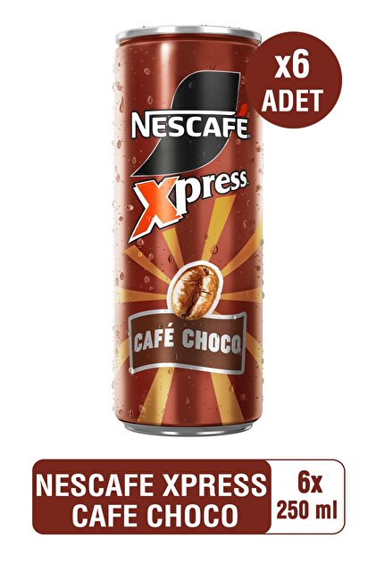 Nescafe Xpress 250ml 6'lı Cafe Choco - Fiyatı, Yorumları