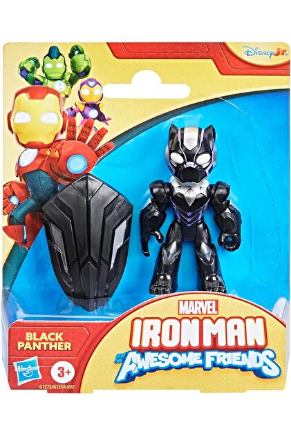 MARVEL Iron Man and His Awesome Friends Figürleri Black Panther