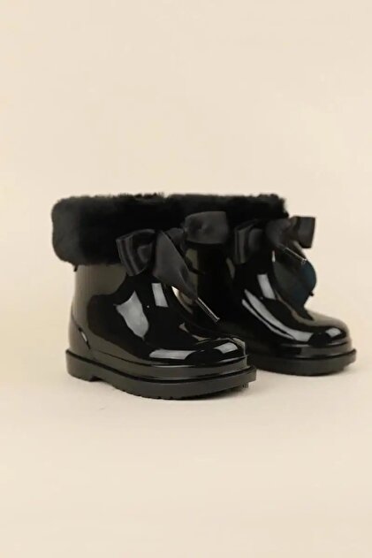 Number 22-30 Bimbi Soft Rain Boots - Black