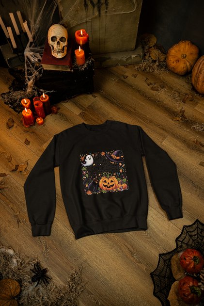 Stil-X Happy Halloween - Cadilar Bayrami Printed Unisex Children's Sweatshirt