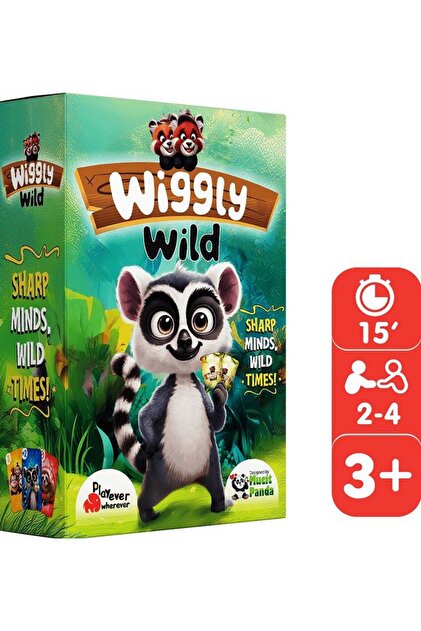 Levent Kılıç Ticaret Mücit Panda Playever Wiggly Wild, Renk ve