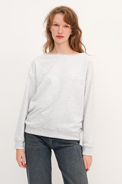 あっきー Addax Kayık Yaka Sweatshirt S10546 - Fiyatı, Yorumları