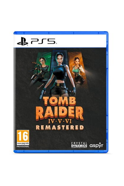 Tomb Raider IV-VI Remastered Starring Lara Croft PEGI PS5