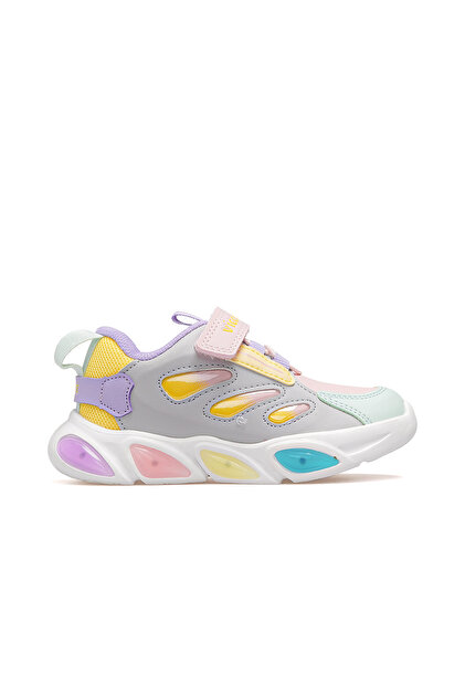 Lamb Kız Çocuk Işıklı Hafif Sneaker Spor Ayakkabı 25k 346.227 Pk Gümüş