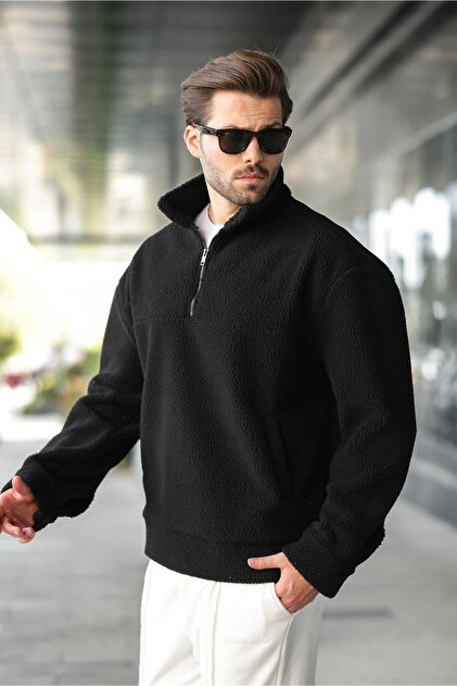 Madmext Kiremit Fermuarlı Peluş Sweatshirt 6152 - Fiyatı, Yorumları