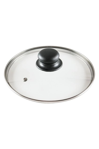Universal heat-resistant glass lid 24cm