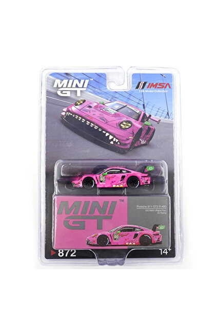 Genel Markalar 1/64 Porsche 911 GT3 R AO Racing 2023 IMSA VIRginia