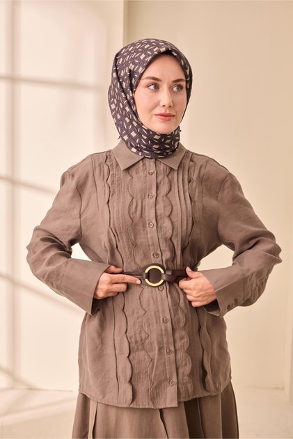 Twill İpek Eşarp 11479-35