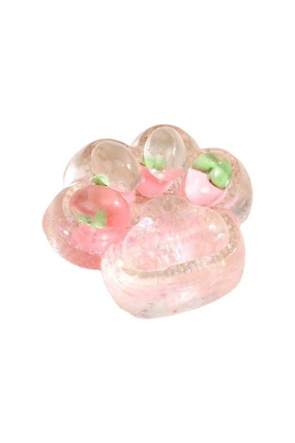 Παιχνίδι Squishy Antistress, Flippy, Πόδι Γάτας, 7,5 cm, Πολύχρωμο