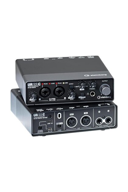 Steinberg UR22C Recording Pack / Ses Kartı,Kulaklık ve Mikrofon
