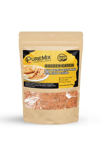 Golden Catch – Mix pentru Pește Pane