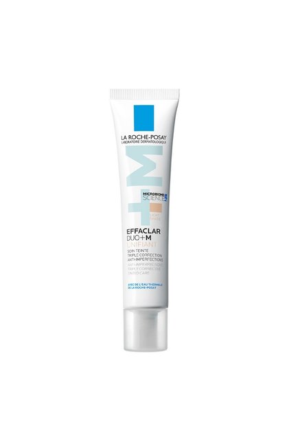 La Roche-Posay Effaclar Duo+M Nuanțator – Gel-cremă anti-imperfecțiuni cu pigment colorant, nuanță deschisă, 40ml