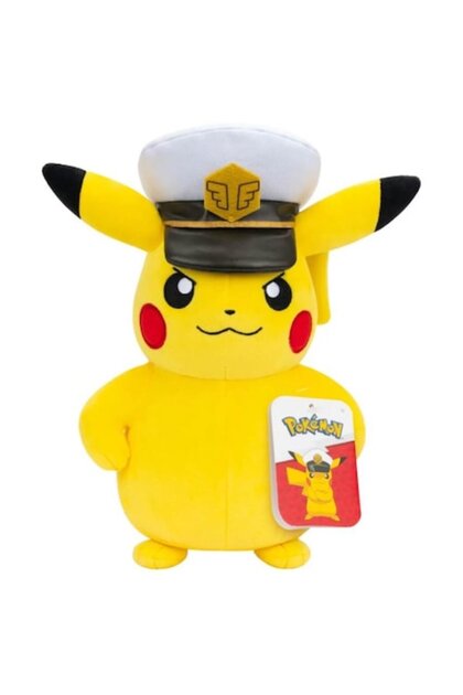 Pokemon Căpitanul Pikachu de pluș 20 cm (PKW4295)