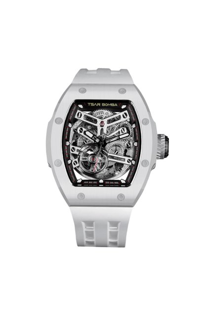 Men's Automatic Black Dial Watch - TB8218SETC-01KBU/WH