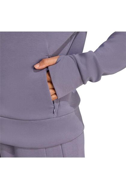 adidas Kadın Mor Ceket D4T FZ HOODIE JX7310 - Fiyatı, Yorumları