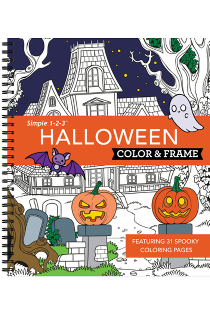 Color & Frame - Halloween (Coloring Book)