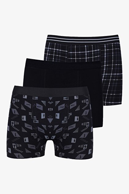 Men's Triple Cotton Lycra Boxer