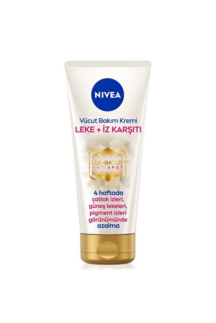 NIVEA Luminous630 Leke ve İz Karşıtı Vücut Bakım Kremi 200ml