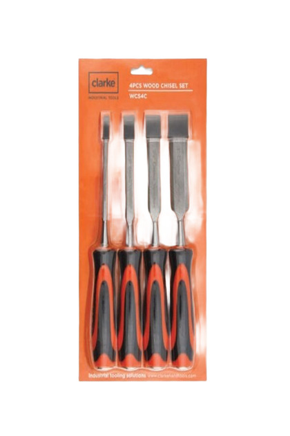 WCS4C WOOD CHISEL SET 4PC