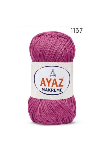 Polyester Macrame Hand Knitting Yarn 100 Gr No:1137