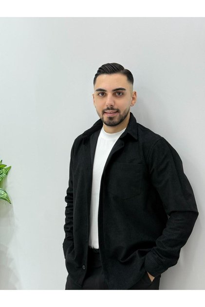 Men's Velvet Shirt High Quality Shirt Oversized Fit Does Not Fade Color