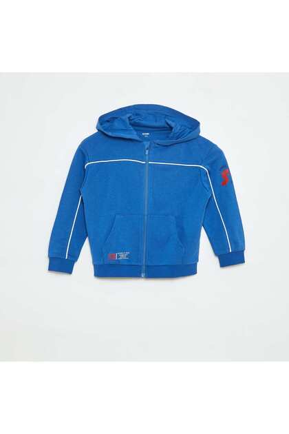 Loose-fit hoodie BLUE