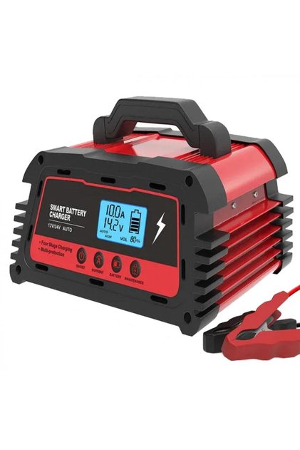 Έξυπνος φορτιστής αυτοκινήτου 12V/24V 5A-10A- 20A/5A- 10A για όλους τους τύπους μπαταριών μολύβδου-οξέος και