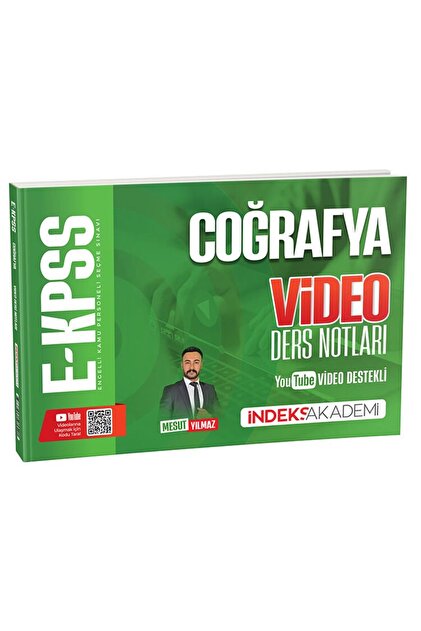 İndeks Akademi 2026 EKPSS Coğrafya Video Ders Notları - Mesut