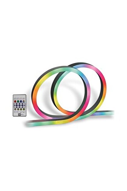 Cata Neon LED Set 5 Metre RGB Kumandalı Esnek Şerit Işık İç & Dış