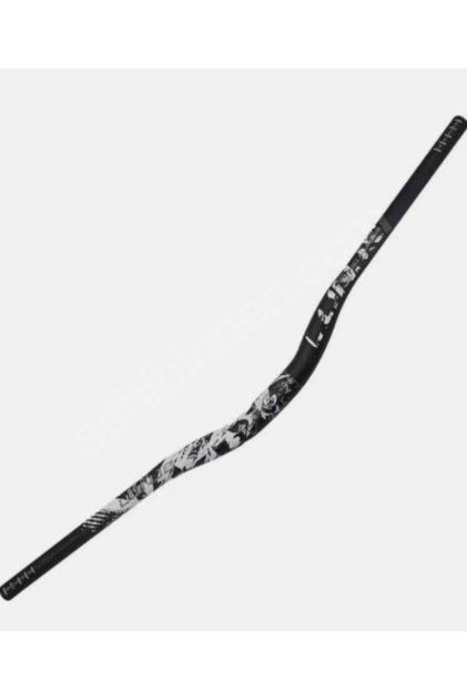 Alüminyum 31.8 780 mm Riser Mtb Gidon Bisiklet Gidonu Siyah Beyaz