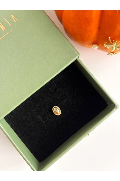925s Vintage Gümüş Tragus Küpe