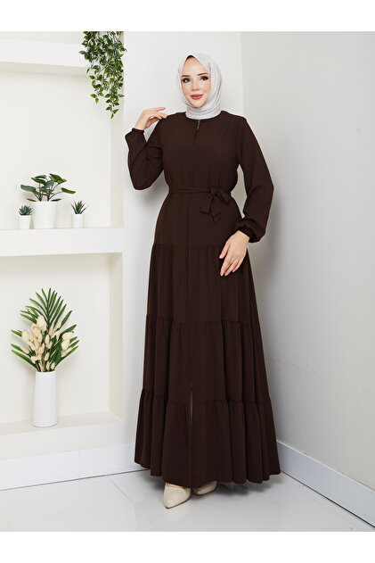 Medina Silk 3 Layer Gathered Dida Ferace