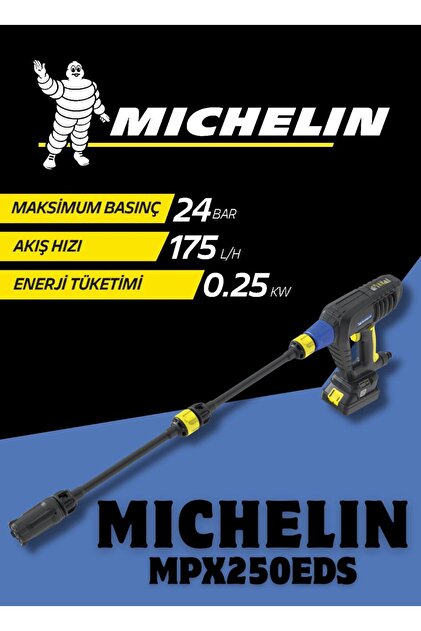 Michelin Şarjlı Yıkama MPX250EDS - Fiyatı, Yorumları